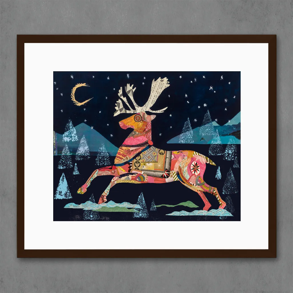 2022 WINTER TALE: REINDEER limited edition paper print