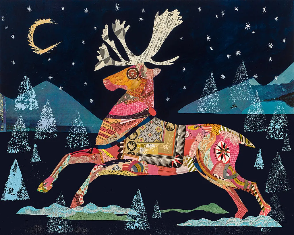2022 WINTER TALE: REINDEER limited edition paper print