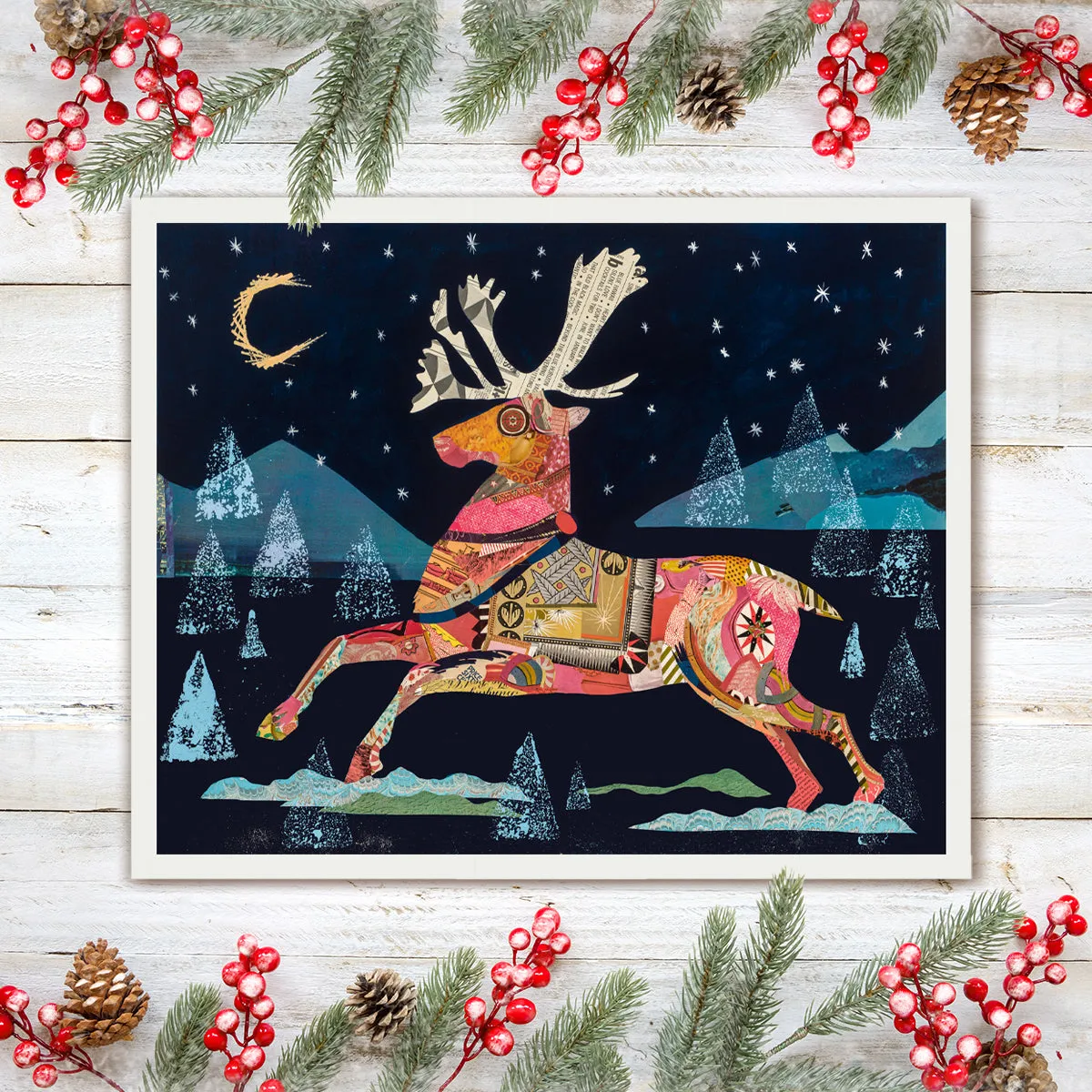 2022 WINTER TALE: REINDEER limited edition paper print