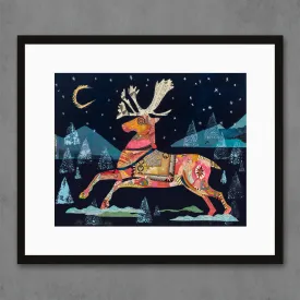 2022 WINTER TALE: REINDEER limited edition paper print