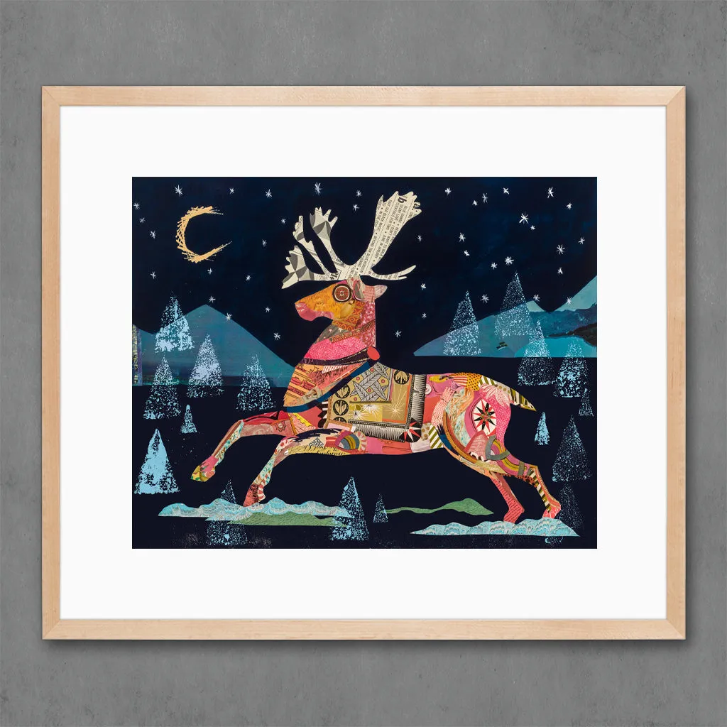 2022 WINTER TALE: REINDEER limited edition paper print