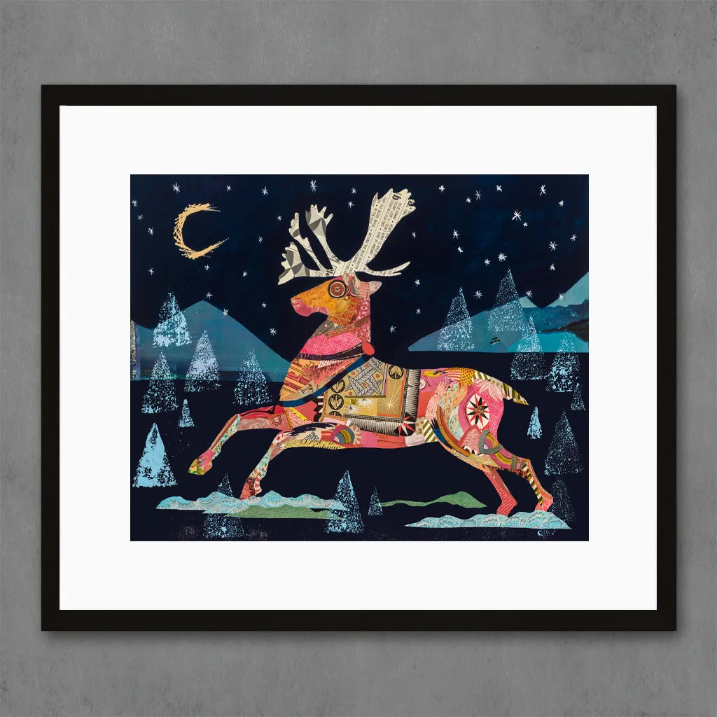 2022 WINTER TALE: REINDEER limited edition paper print