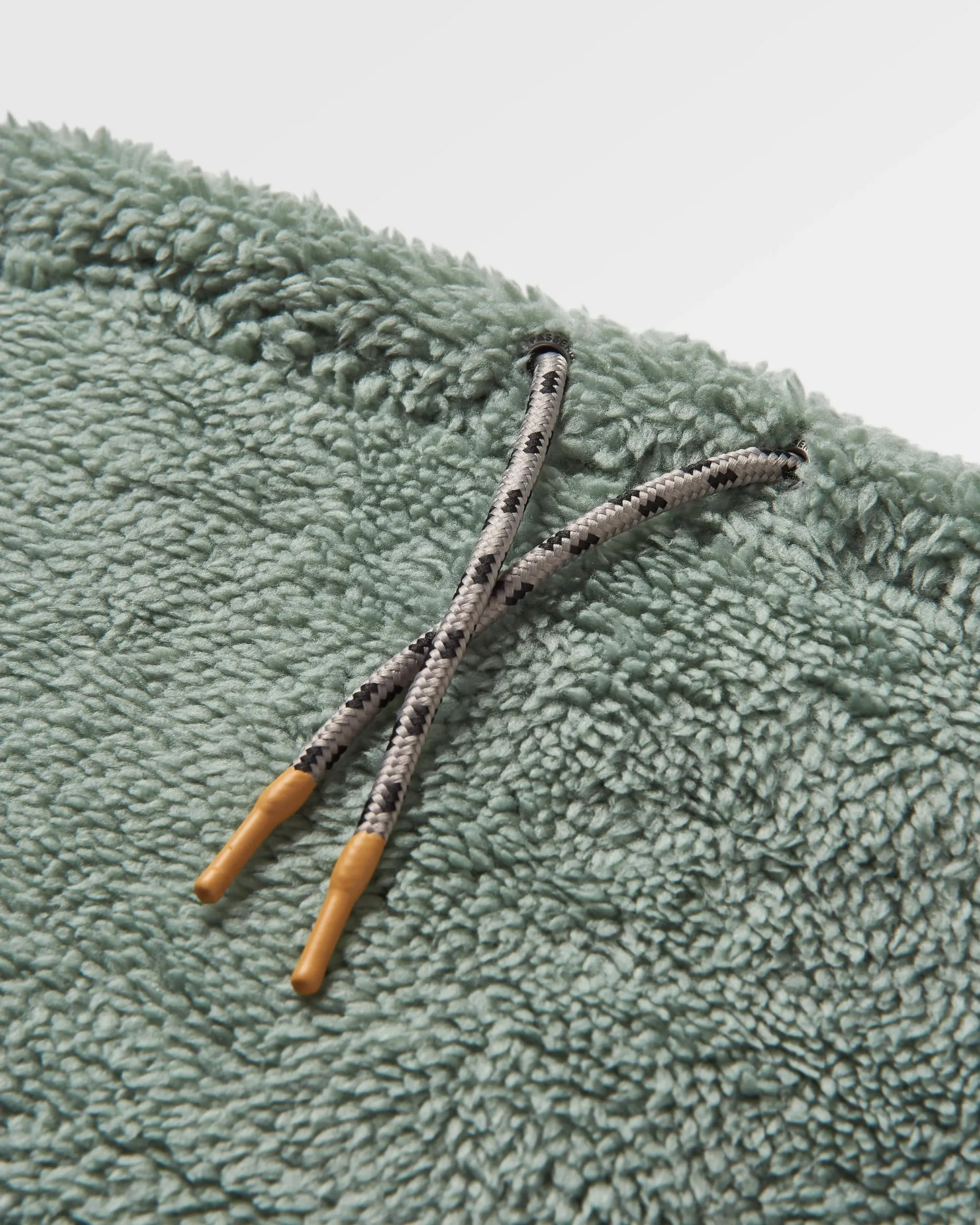 Ash Recycled Sherpa Fleece Snood - Pistachio