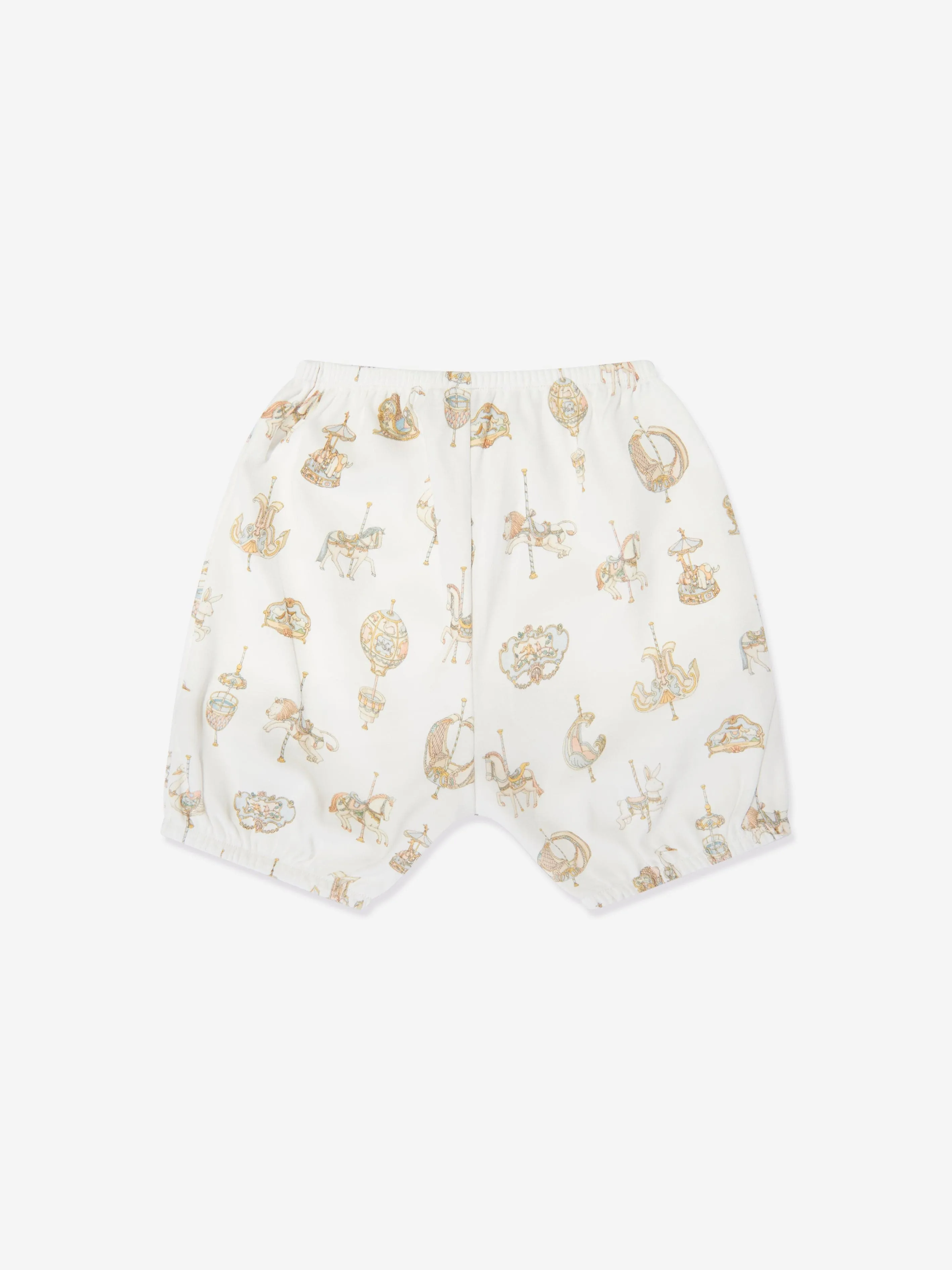 Atelier Choux Baby Carousel Bloomers in White