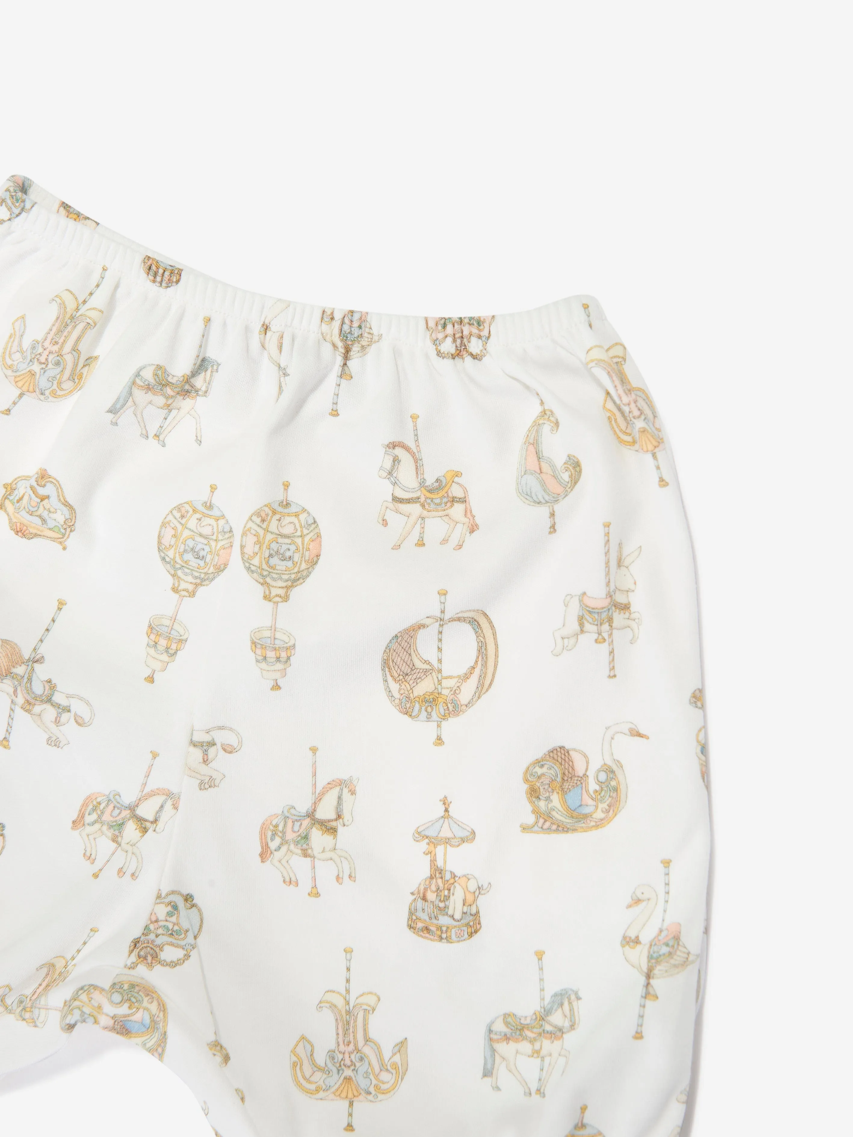 Atelier Choux Baby Carousel Bloomers in White