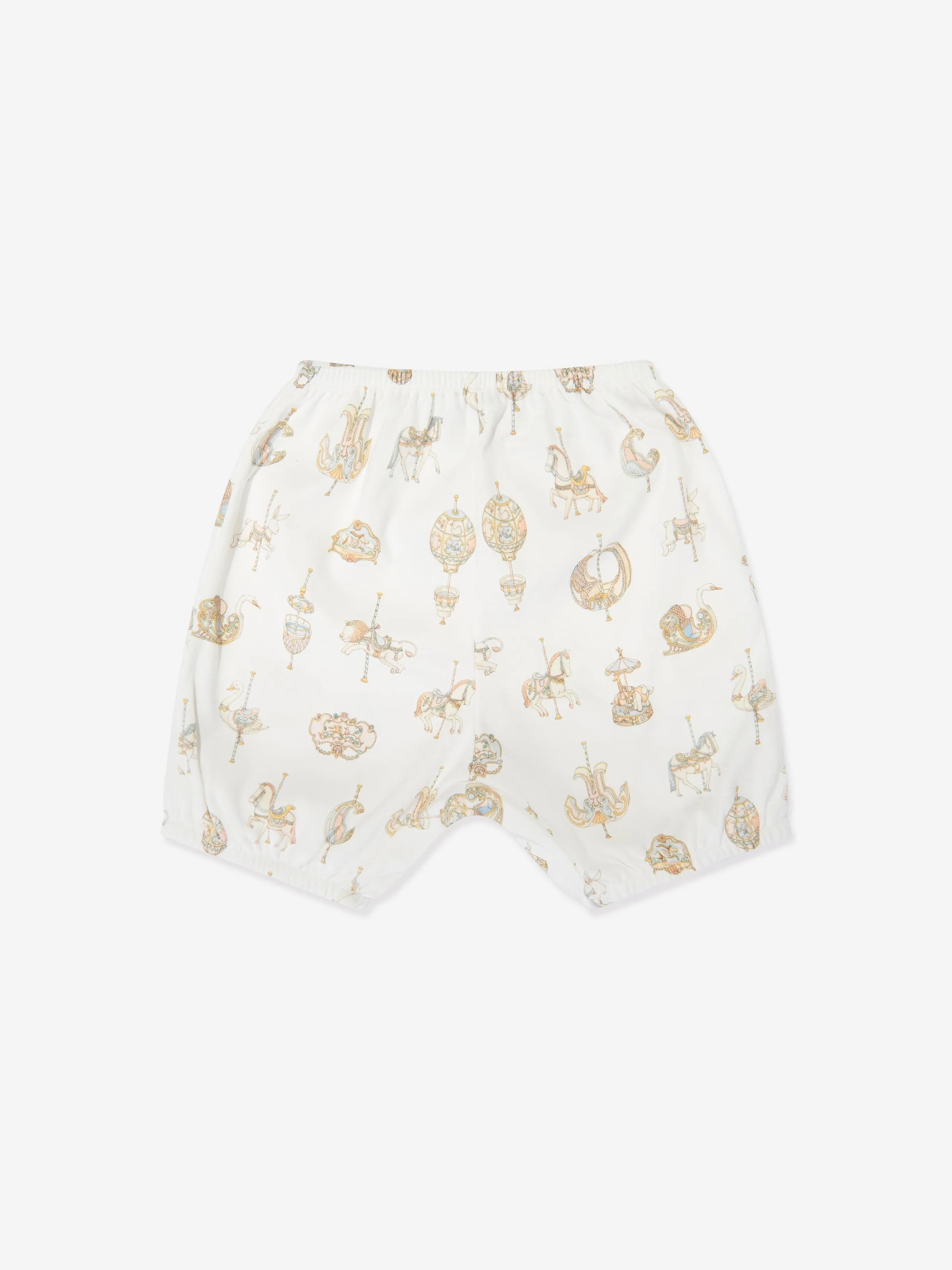 Atelier Choux Baby Carousel Bloomers in White