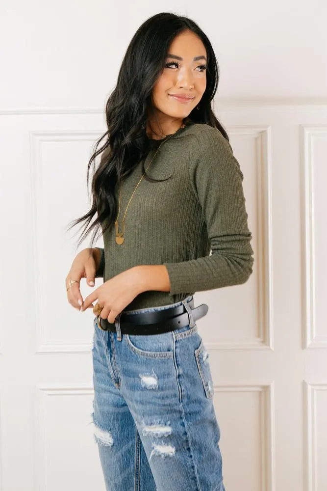 Bella Lace Neck Top