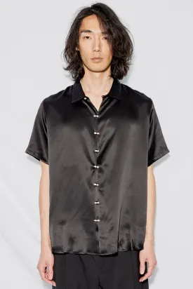 Black Silk Chela Shirt
