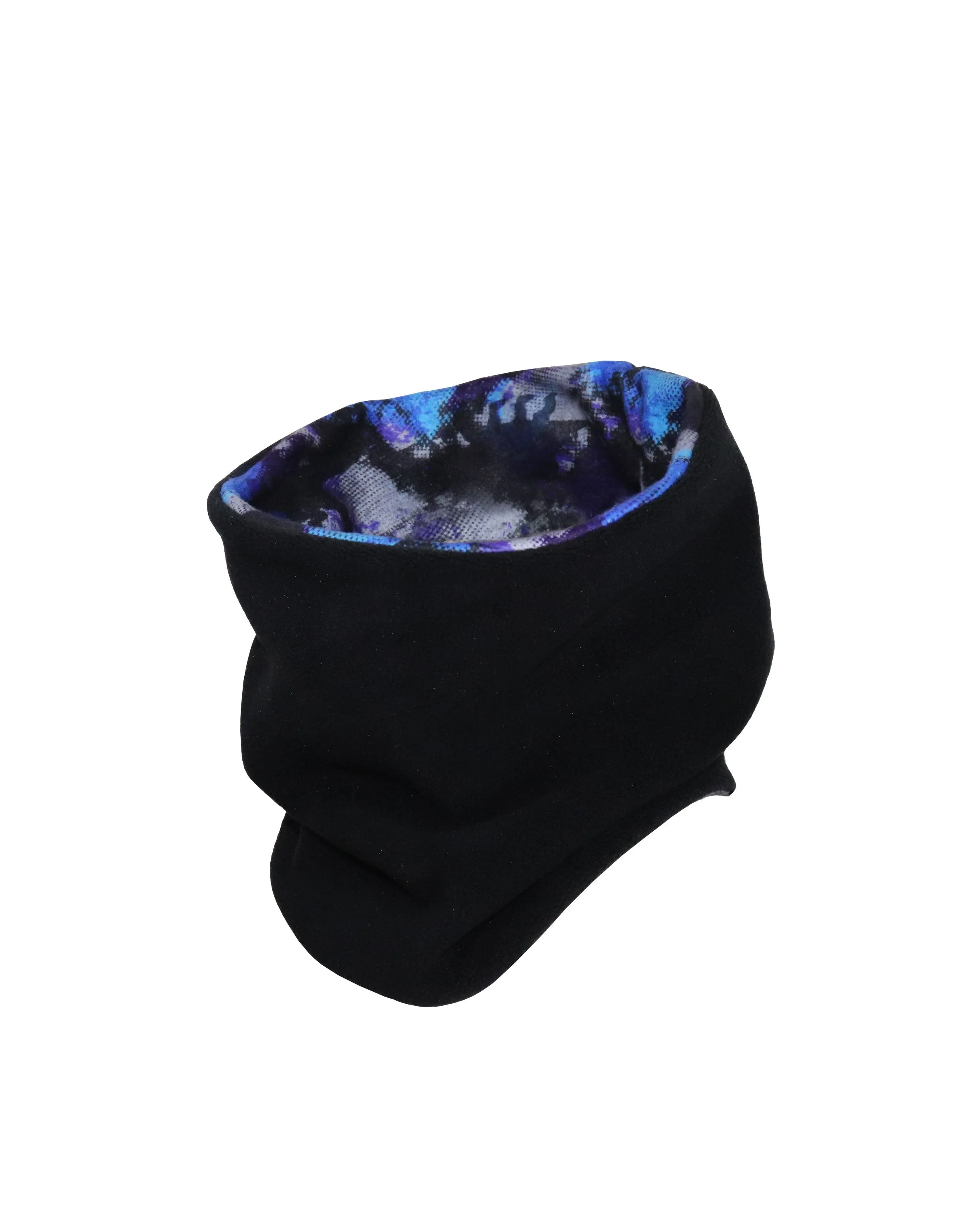 BOYS PRINTED REVERSIBLE FLEECE NECK WARMER