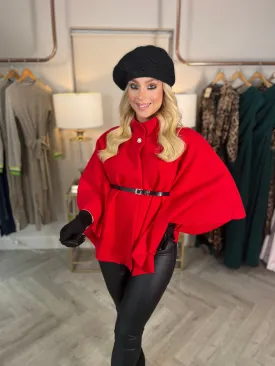 Coraline Cape Red