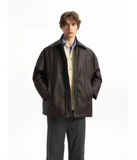 Damaged handmade down jacket