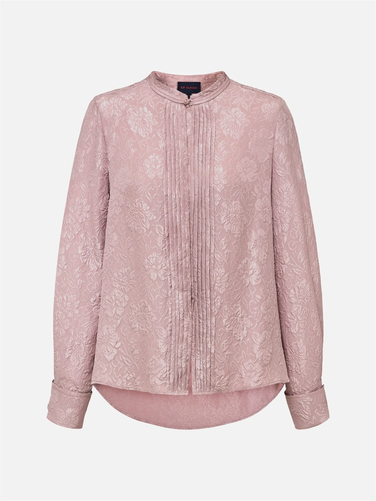 EP YAYING Silk Chinese Style Shirt