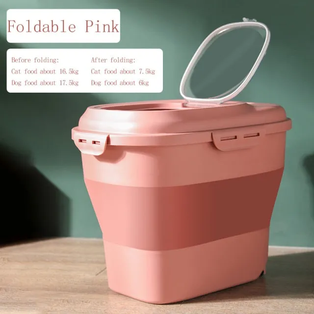 Foldable Food Storage Moisture Proof Container