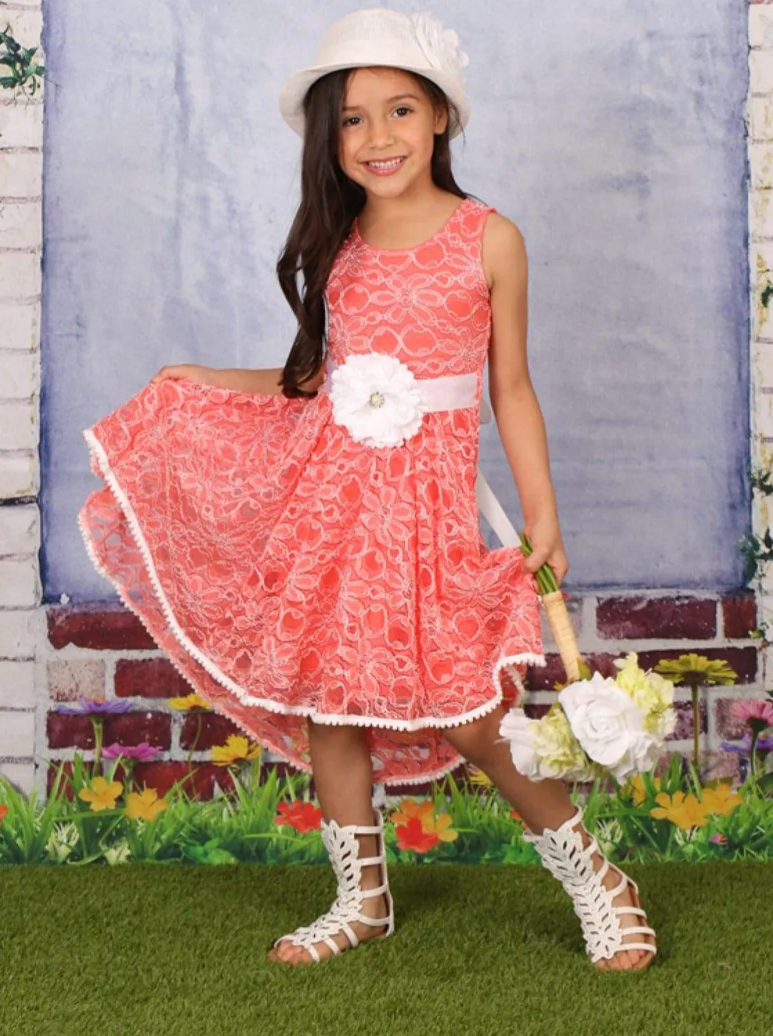 Girls Tilda Vida Floral Dress