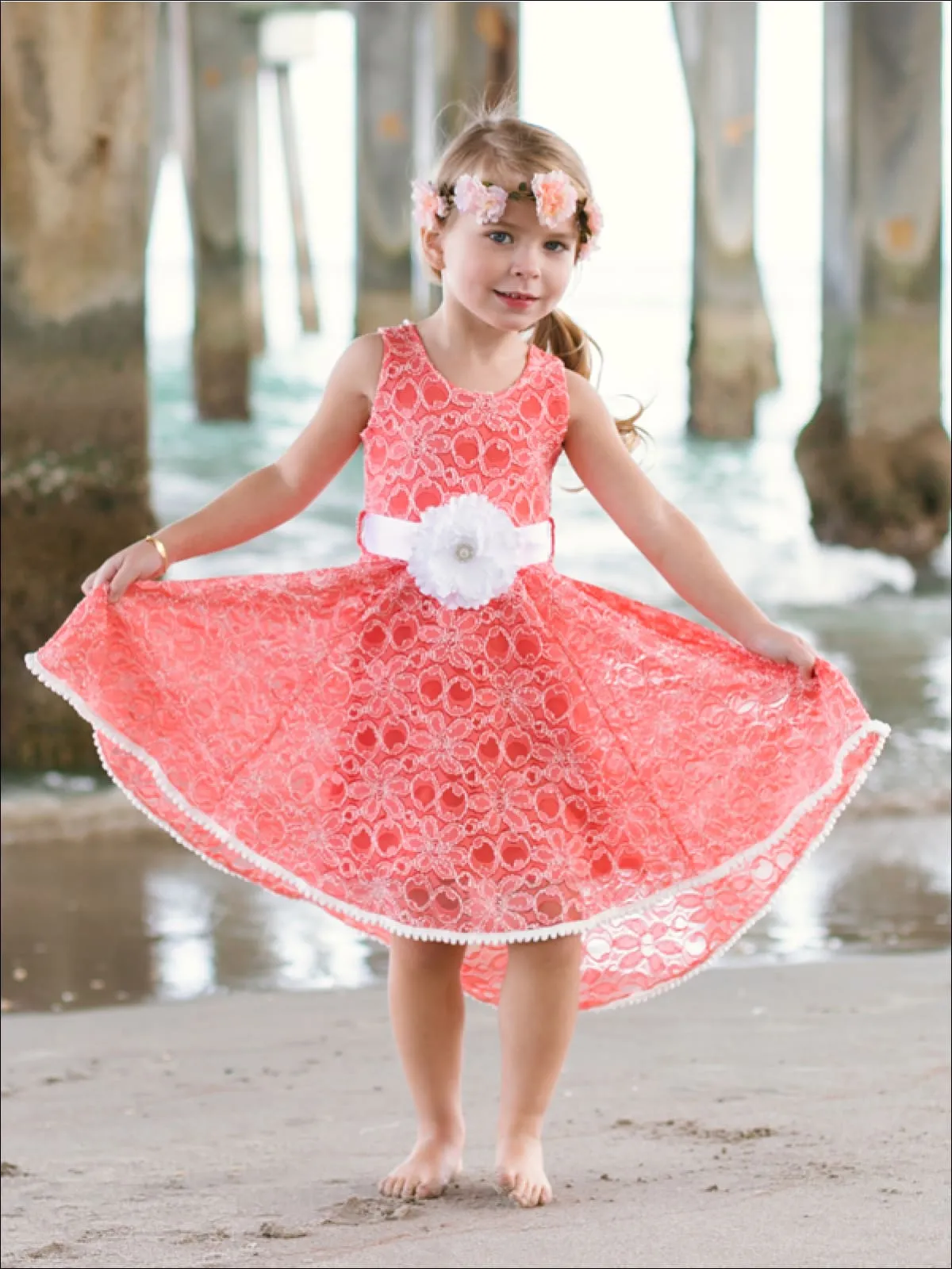 Girls Tilda Vida Floral Dress