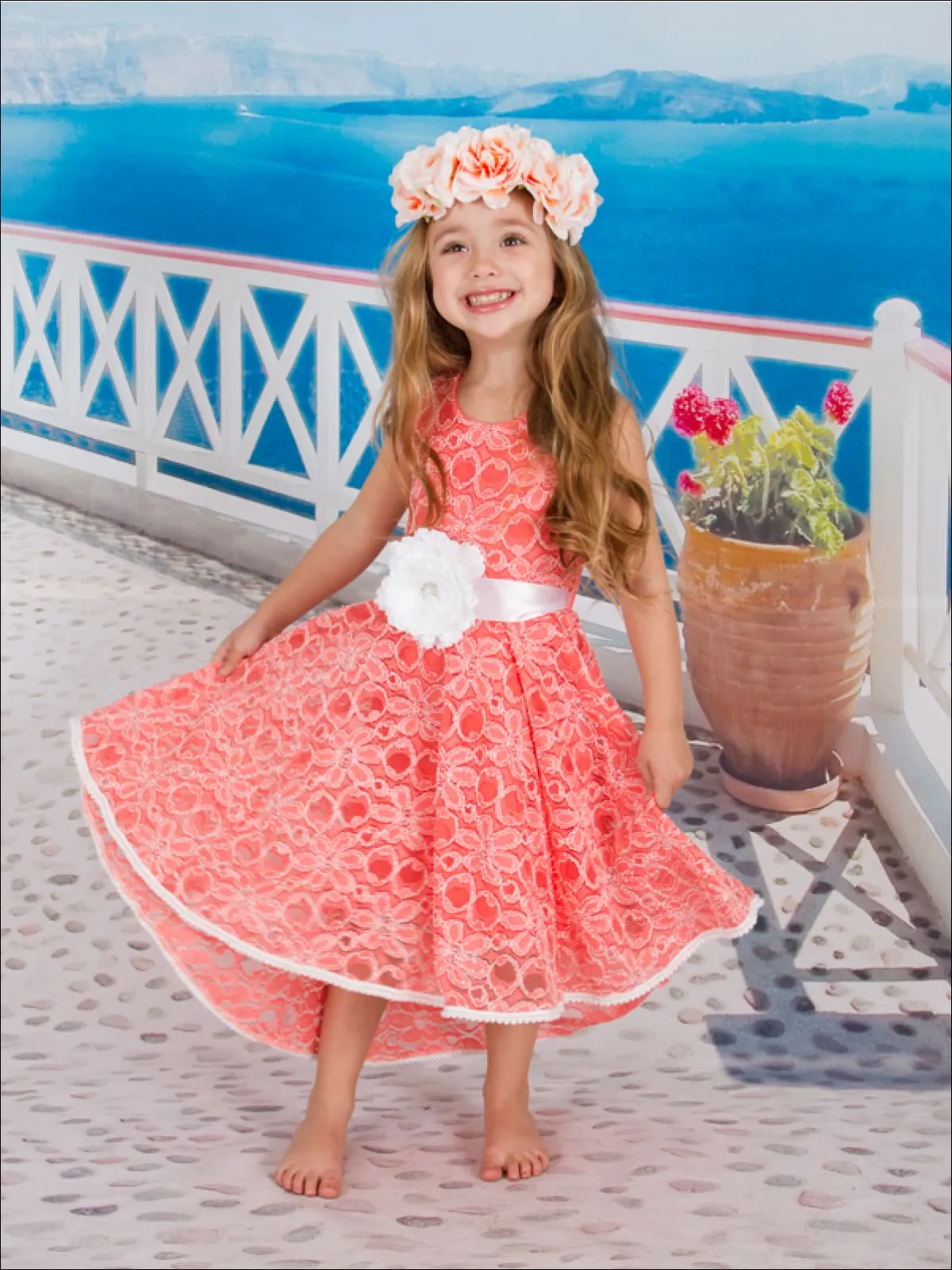 Girls Tilda Vida Floral Dress