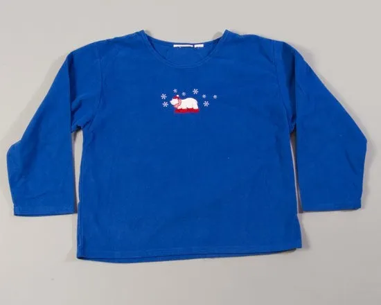 Happy Polar Bear-Large Christmas Sweater