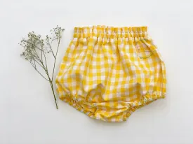 Harper, Yellow Check Bloomers