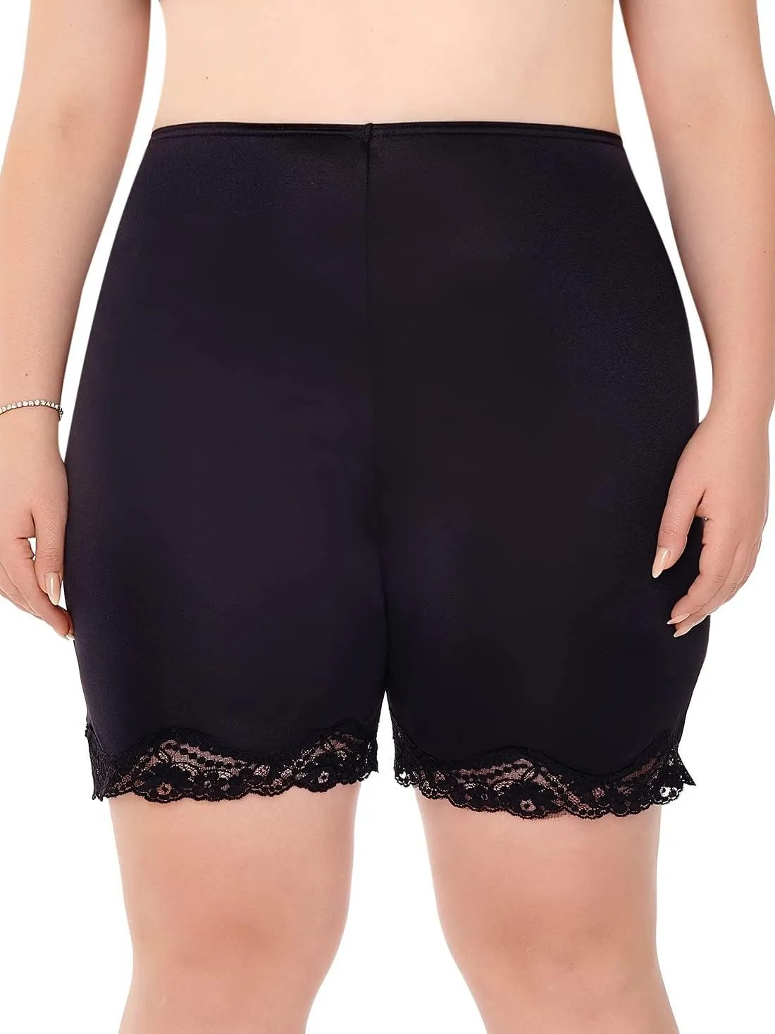 Ilusion 1037 - Women's Lace Edge Bloomer Pettipant Slip