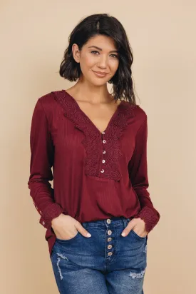 Kimmy Lace Long Sleeve