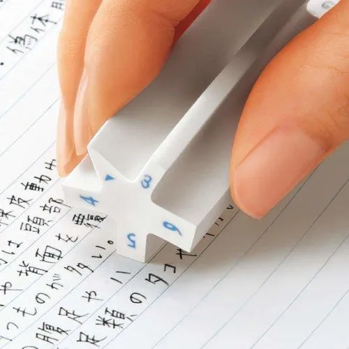 KOKUYO Pentagram Eraser Star Eraser Centimeter Eraser Eraser Black KESI-M700D