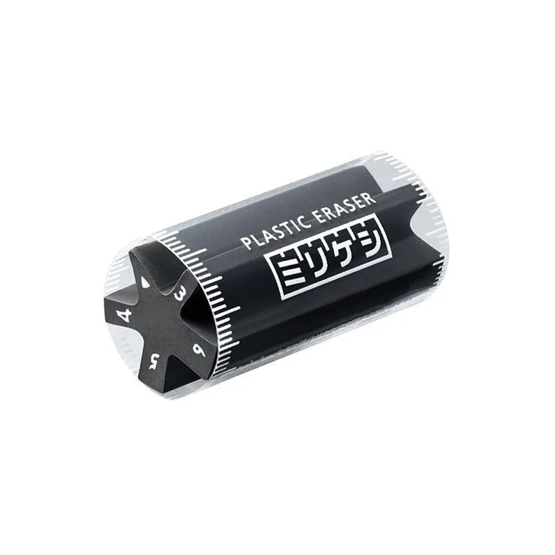KOKUYO Pentagram Eraser Star Eraser Centimeter Eraser Eraser Black KESI-M700D