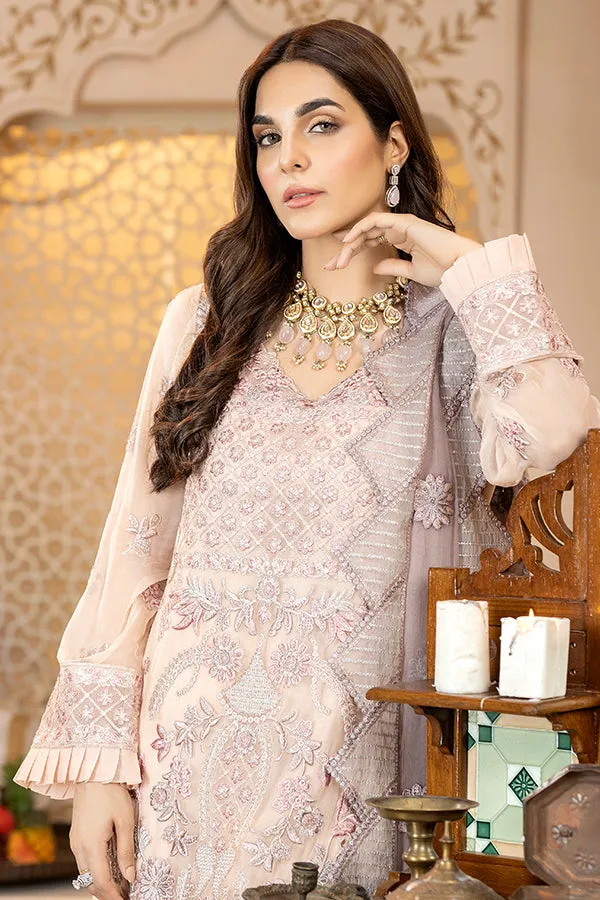 La Bella by Imrozia Embroidered Chiffon Collection – L-236 Fiesta