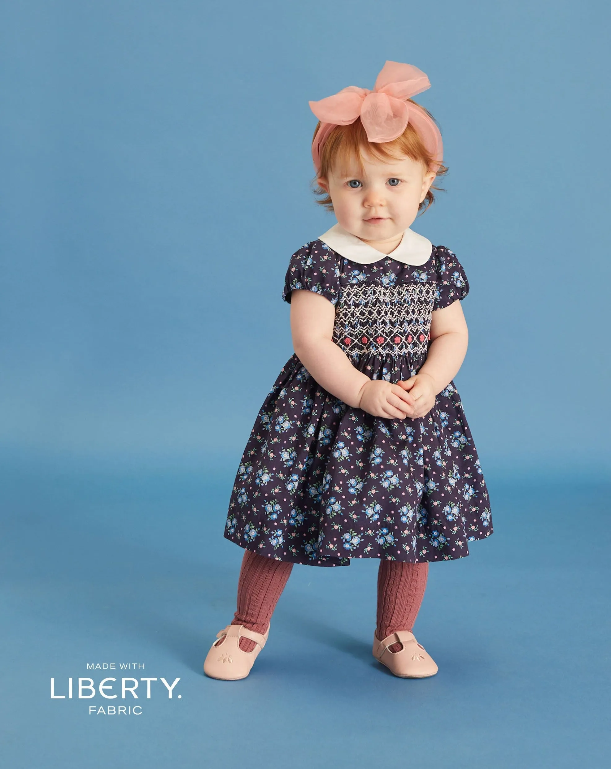 Made with Liberty fabric: Baby Dress - Anouk