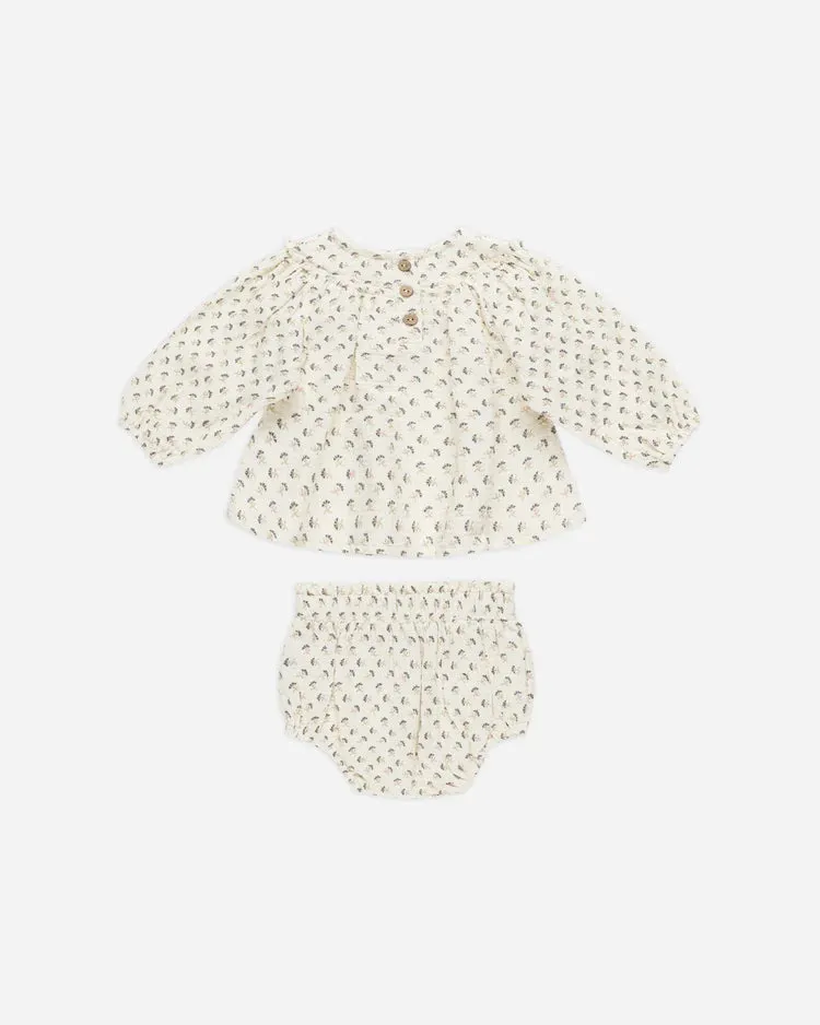 Mia Top   Bloomer Set - French Flora
