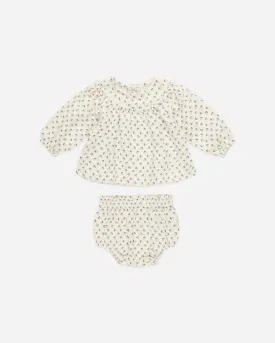 Mia Top   Bloomer Set - French Flora