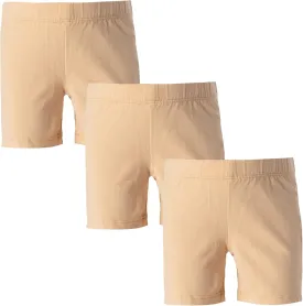 MY WAY Toddlers & Girls Bike Shorts Cotton & Spandex  Biker Shorts for Under Dresses, Cartwheel & Dance - 3 Pack Sizes 2T-16