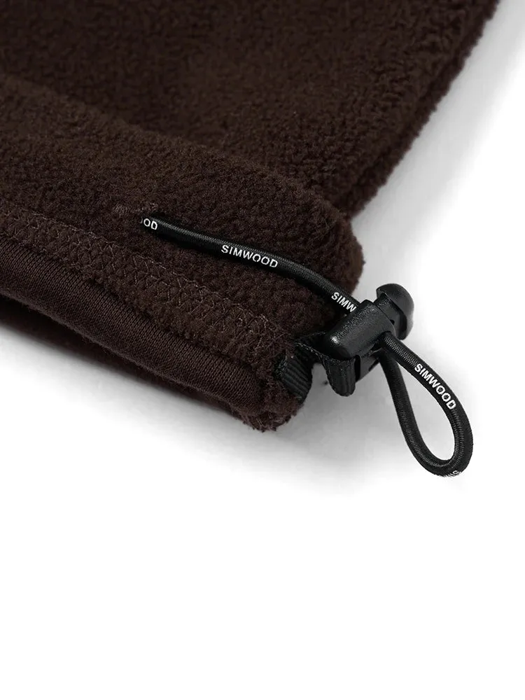 Oversize Polar Fleece Hoodies with Logo Embroidery - High Quality Sweatshirts