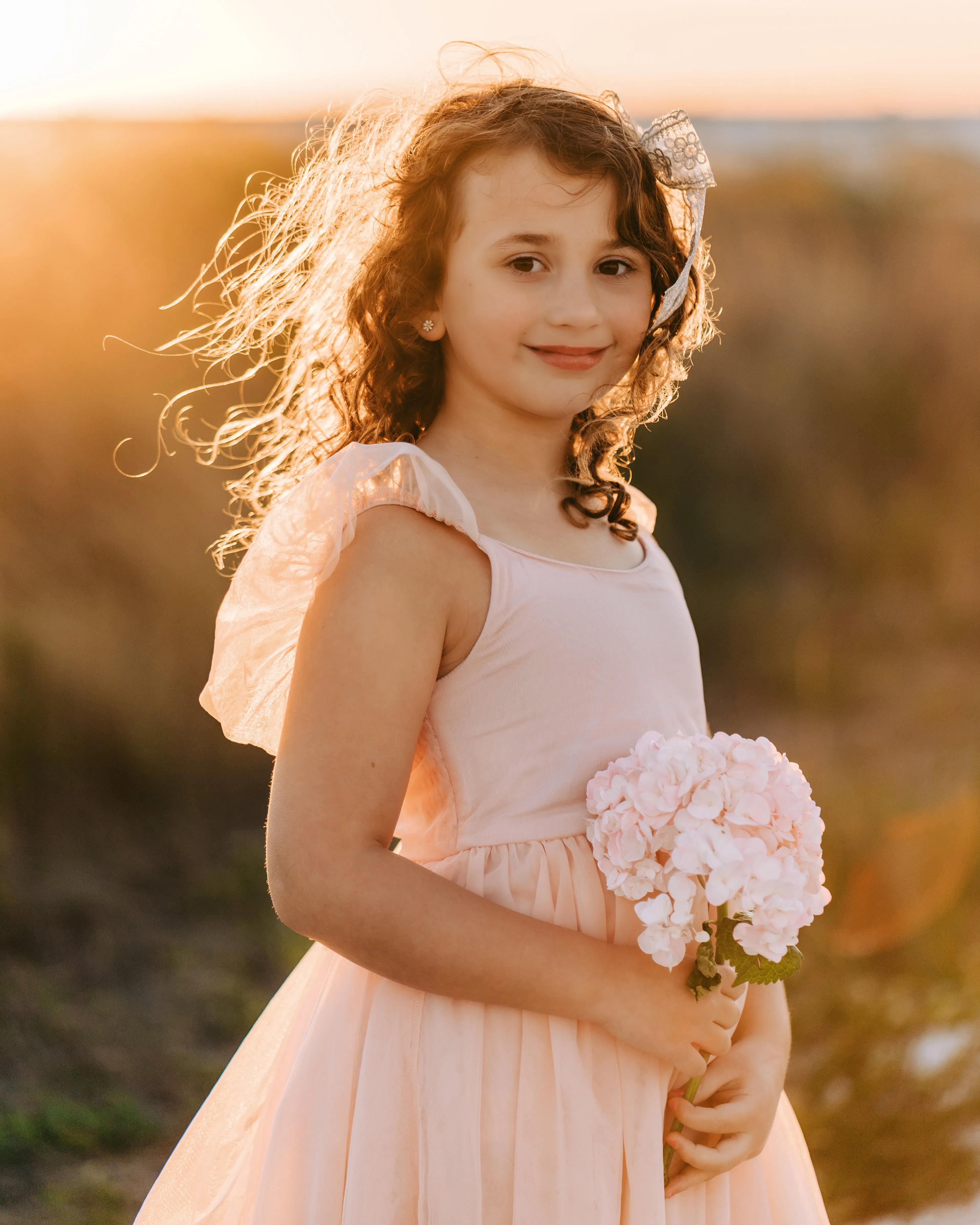 Paisley Dress (blush tulle) FINAL SALE