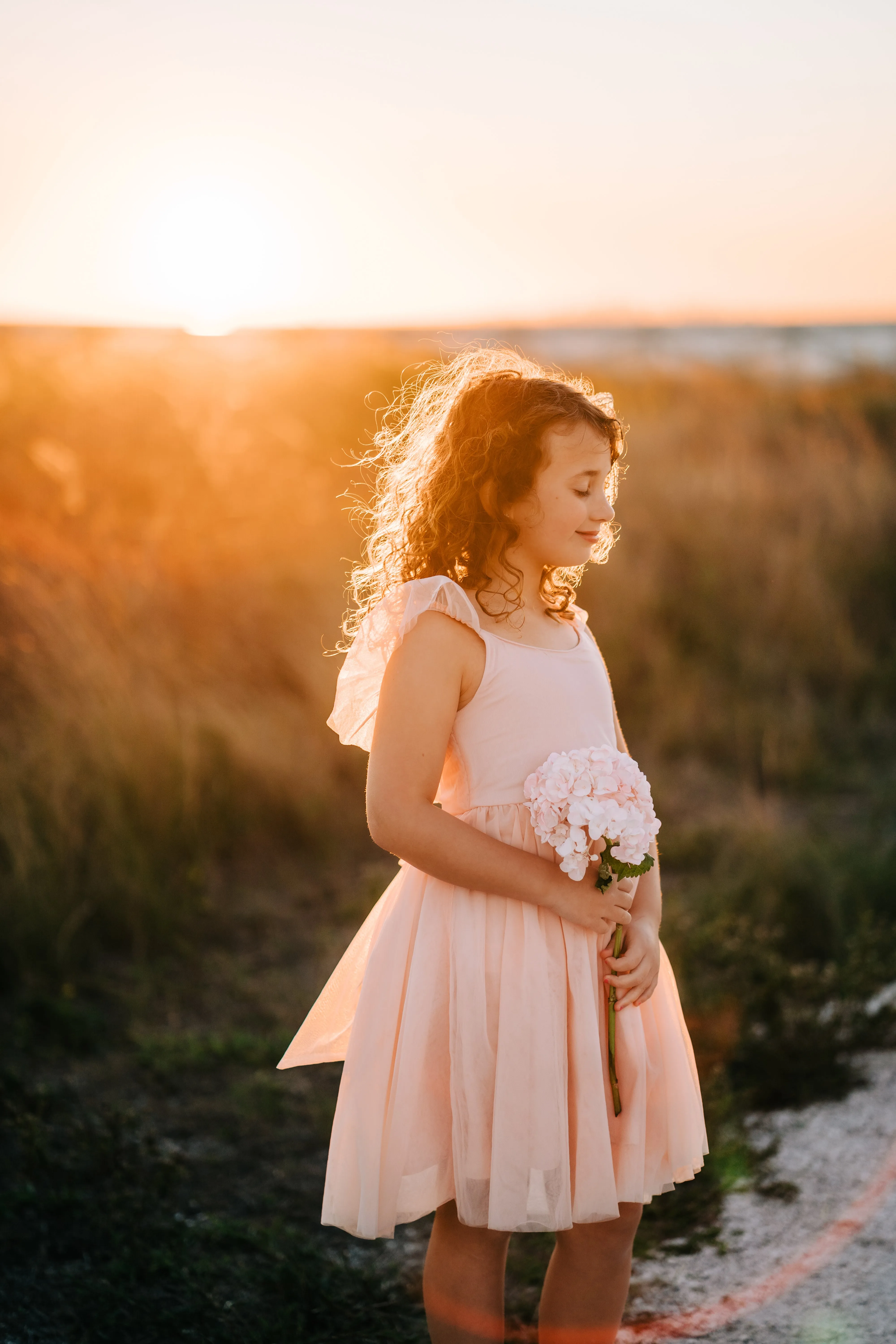 Paisley Dress (blush tulle) FINAL SALE