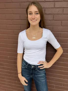 Put You First Top - White