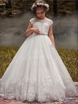 Royal Steps Embellished Communion Gown