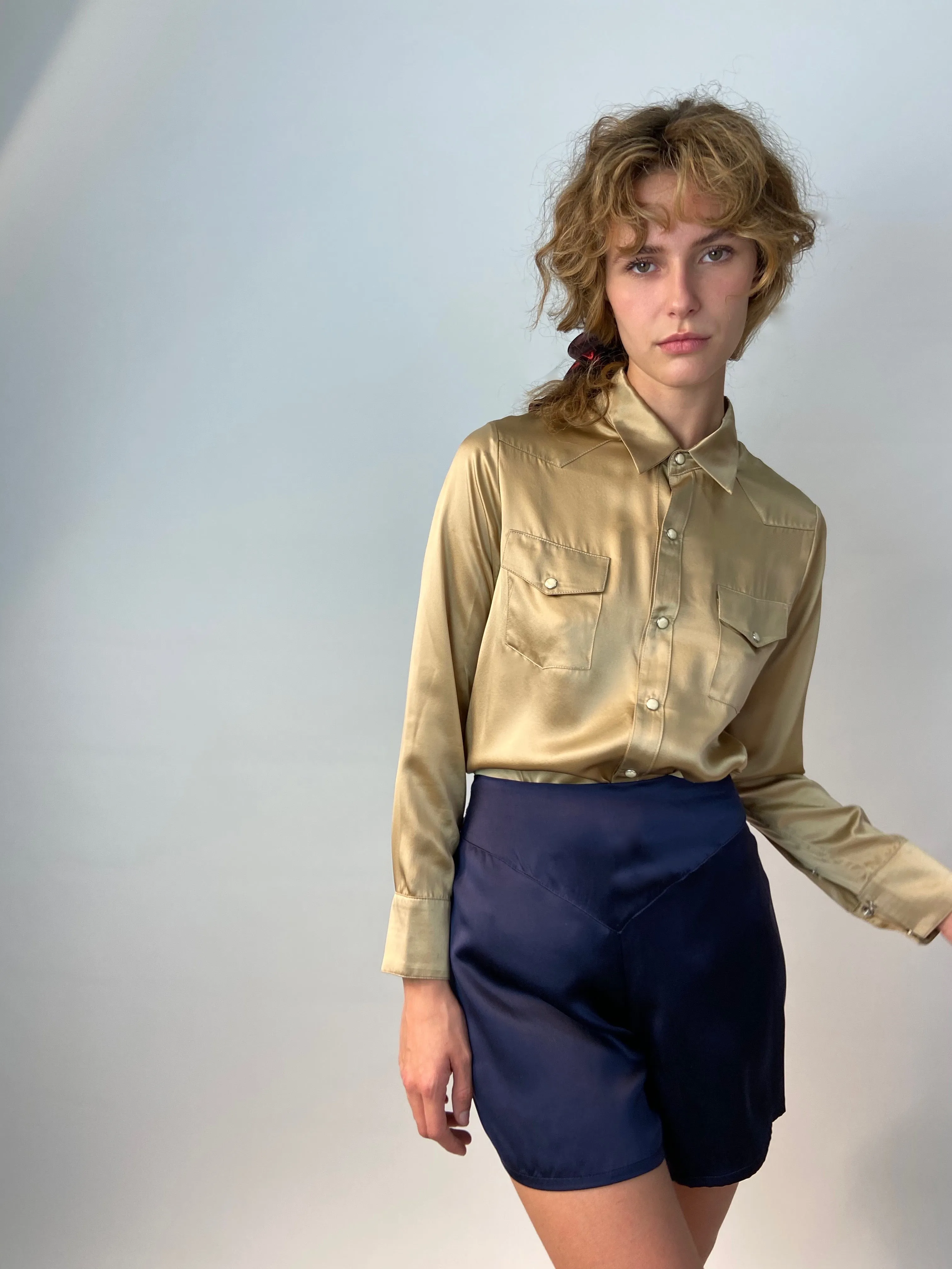 SILK WESTERN SHIRT