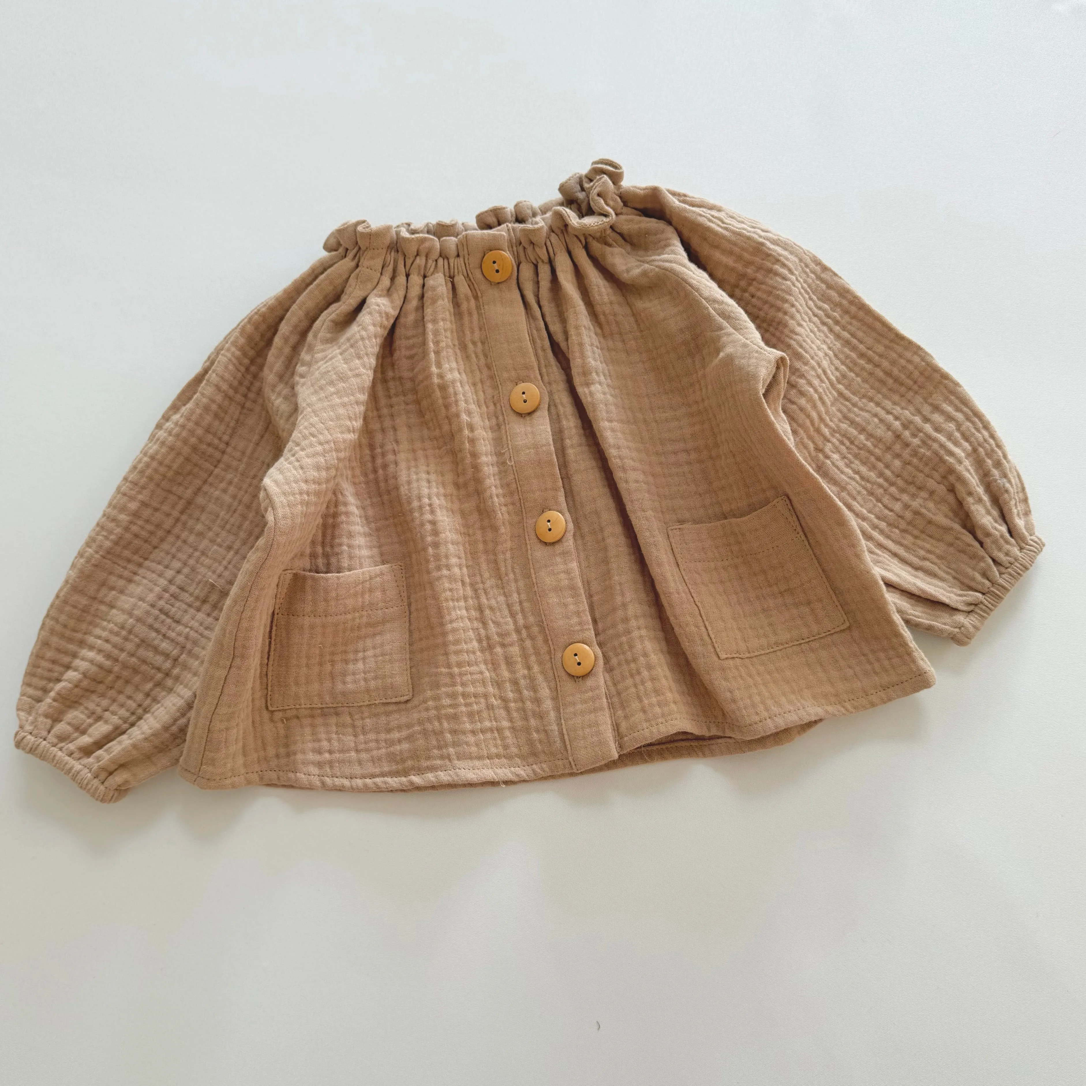 Tan Lottie Blouse