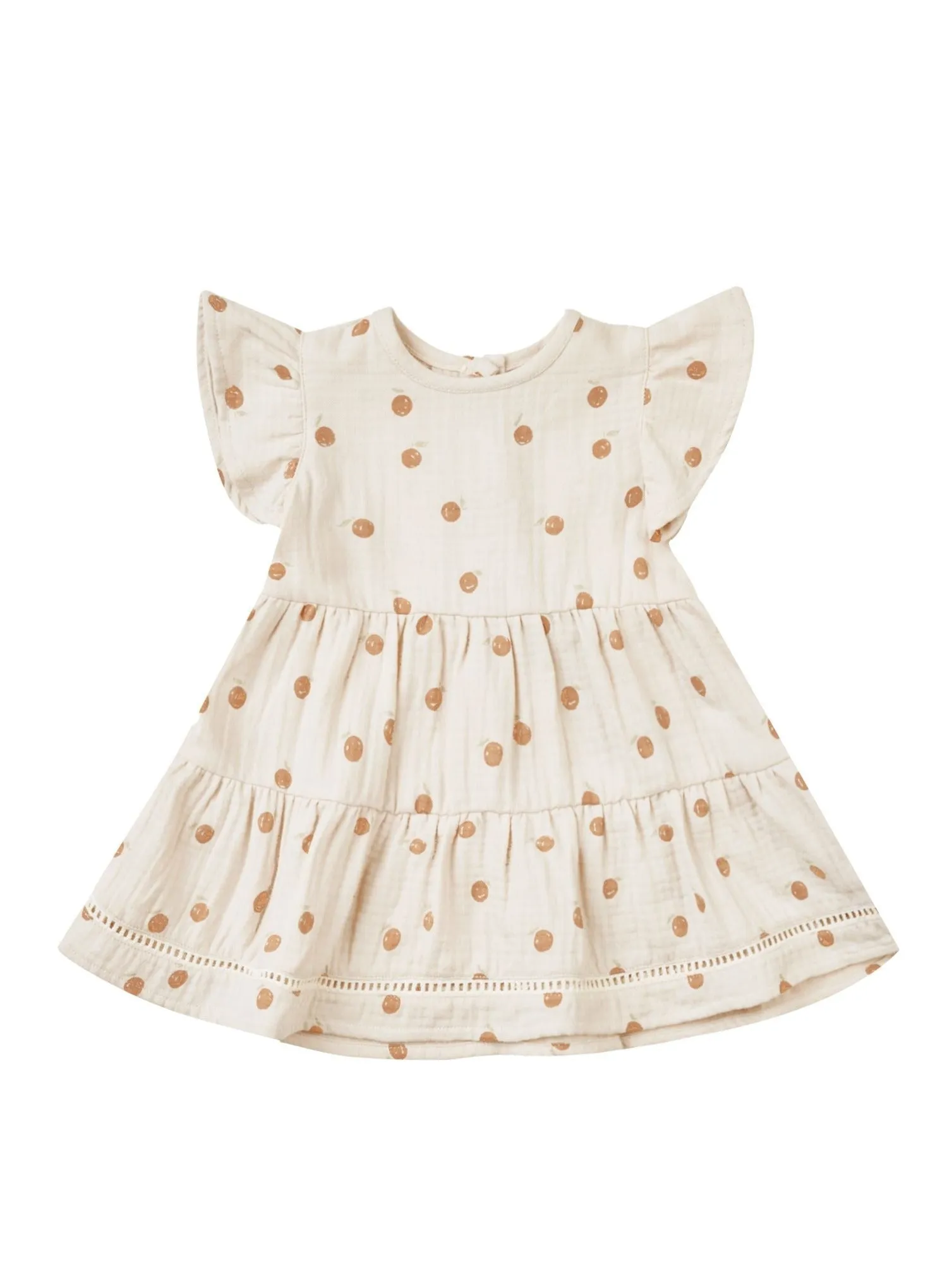 The Lily Dress by Quincy Mae - Oranges - BABY