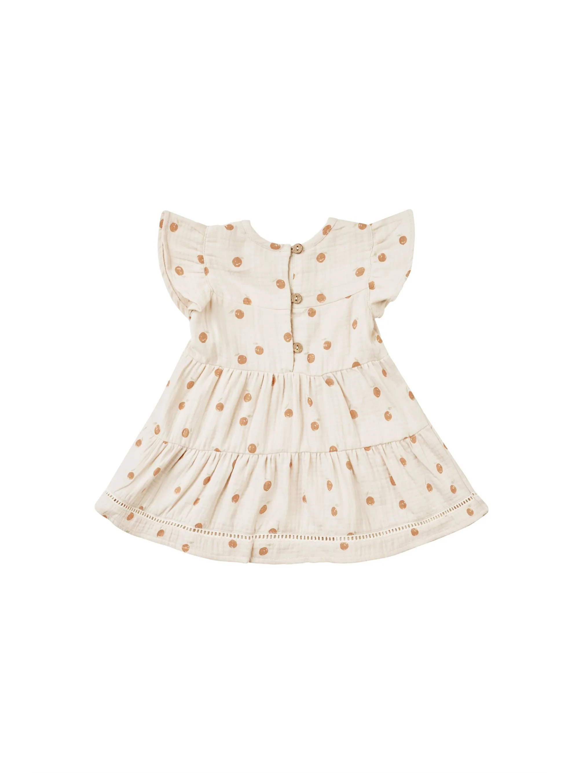 The Lily Dress by Quincy Mae - Oranges - BABY