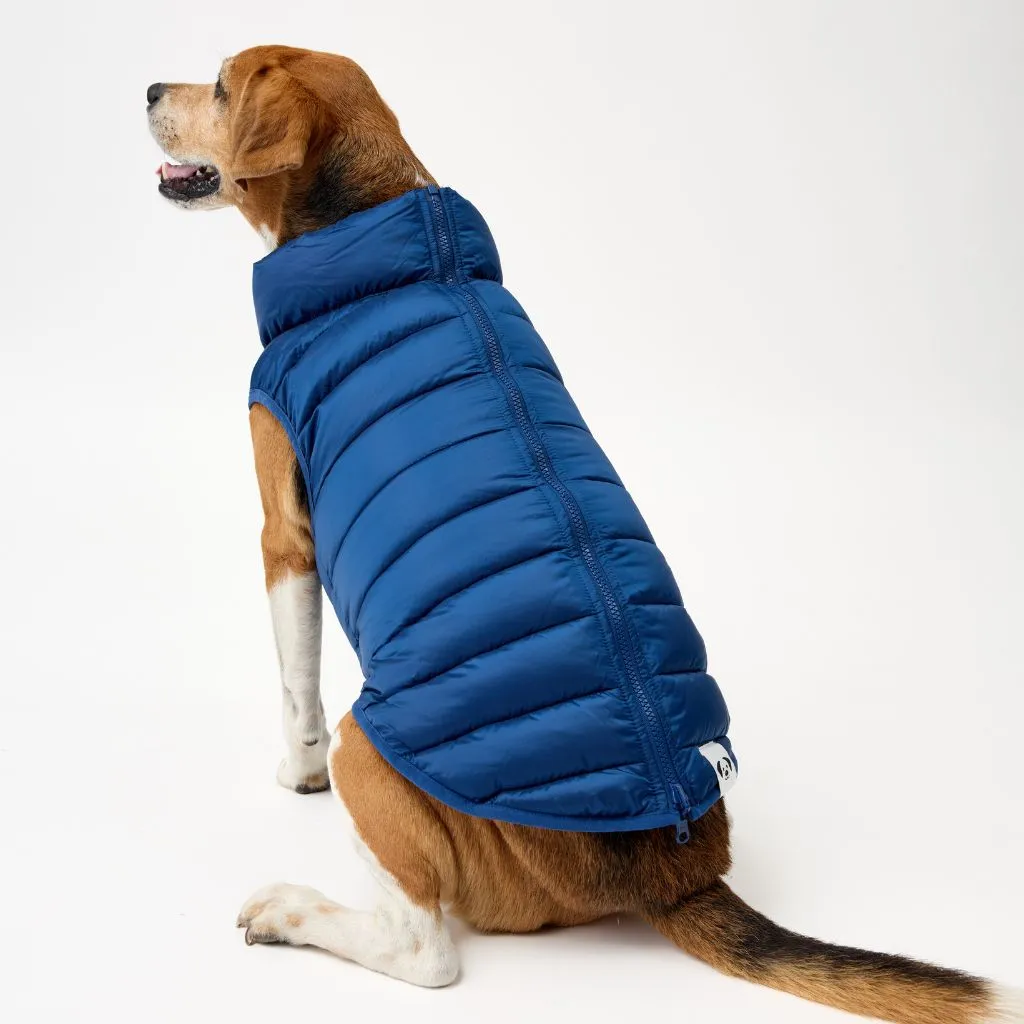 The Winterproof Reversible Dog Puffer Jacket | Blue Print