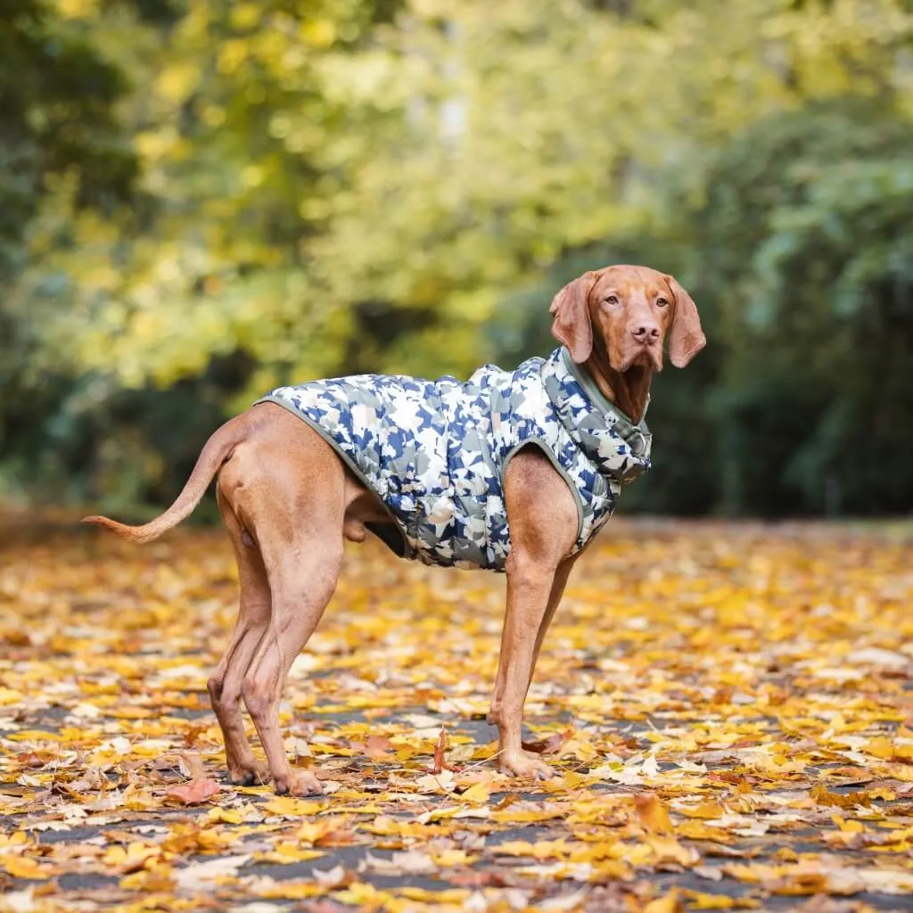 The Winterproof Reversible Dog Puffer Jacket | Green
