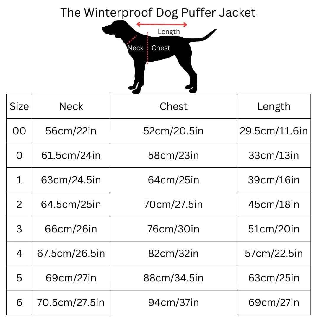 The Winterproof Reversible Dog Puffer Jacket | Orange