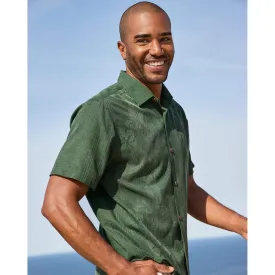 Tommy Bahama Bali Border Camp Shirt - Emerald